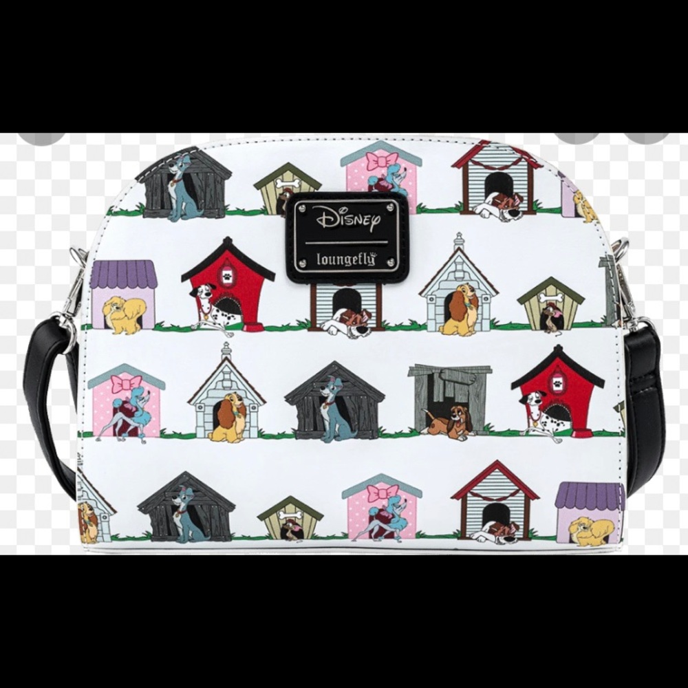 Disney Loungefly dog house crossbody purse